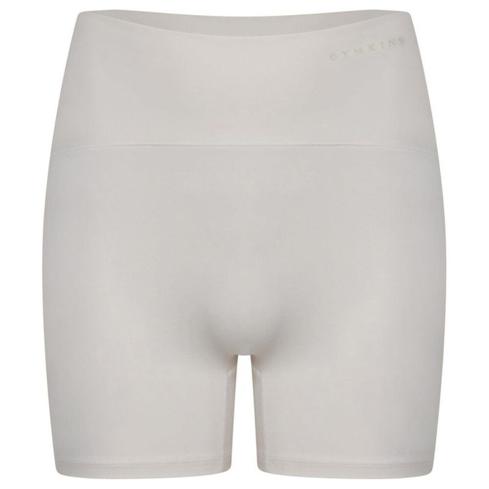 Gym King Womens/Ladies Peach Luxe Slim Cycling Shorts / Marshmallow